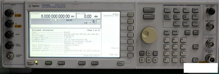  Agilent E4438C 系列6G数字信号发生器 