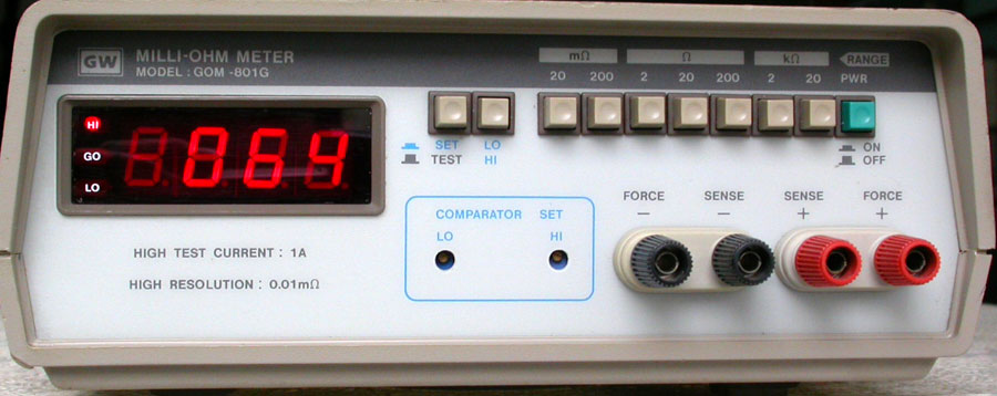 GOM-801G微电阻计