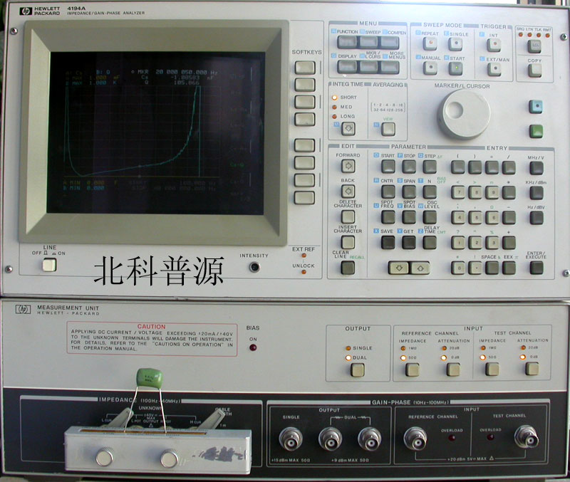 HP4194A阻抗/增益-相位分析器