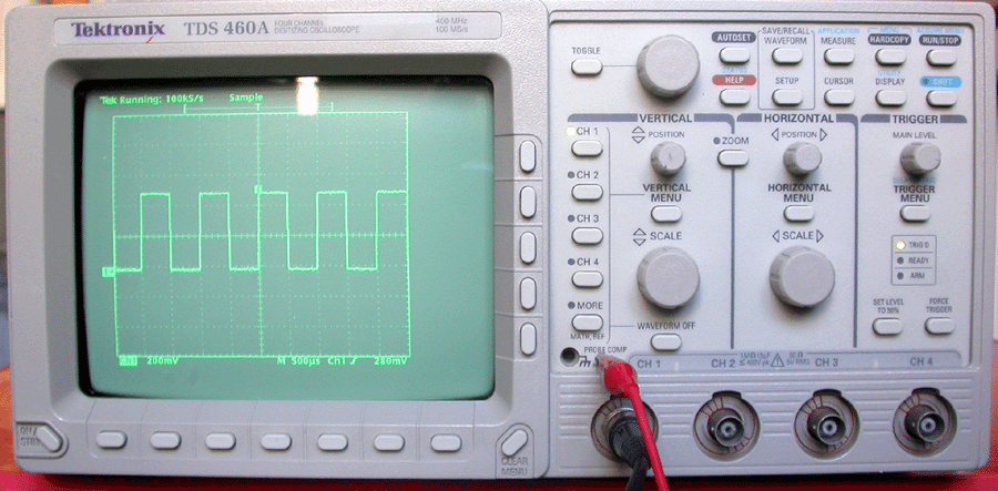 TDS460数字示波器/400MHz/4通道