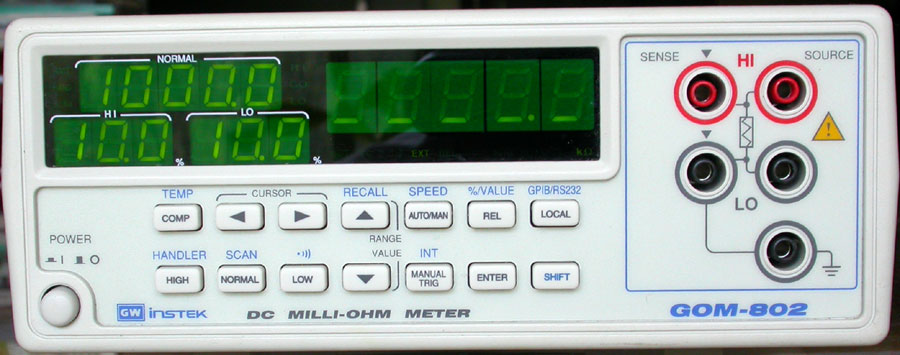 GOM802微电阻计
