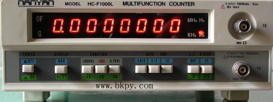 频率计HC-F1000L