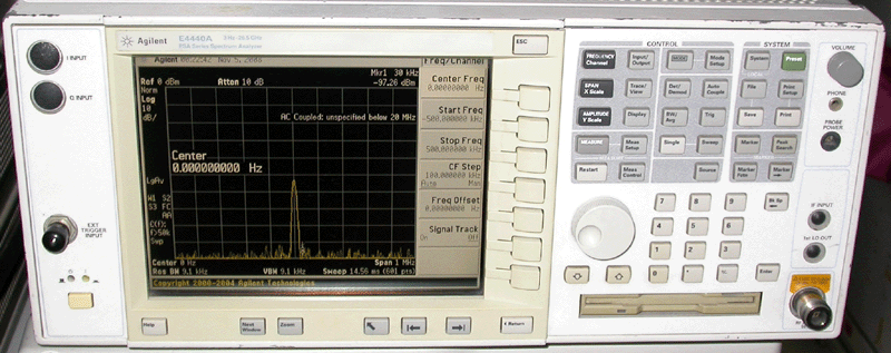 安捷伦E4440A频谱分析仪 3Hz-26.5GHz