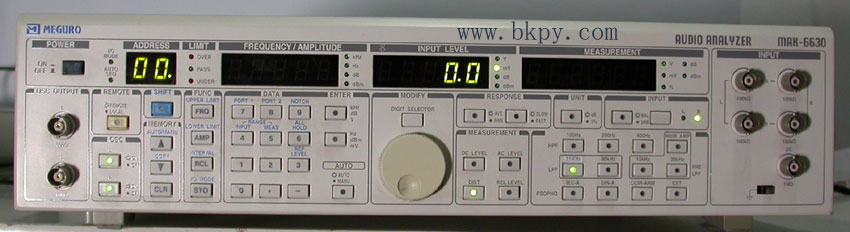 目黑MAK-6630音频分析仪 10Hz～110kHz