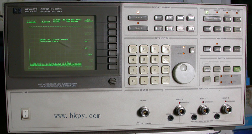网络分析仪 HP3577B 5 Hz - 200 MHz