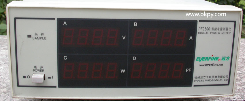  智能电量测量仪功率计电参数测试仪功率表PF9800