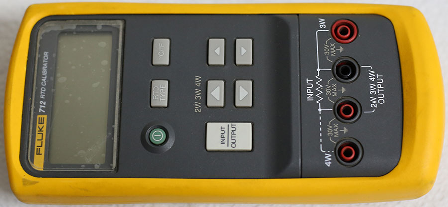 Fluke712铂电阻（RTD）过程校准器