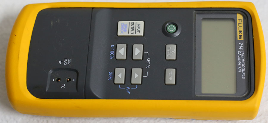 Fluke714热电偶校准器